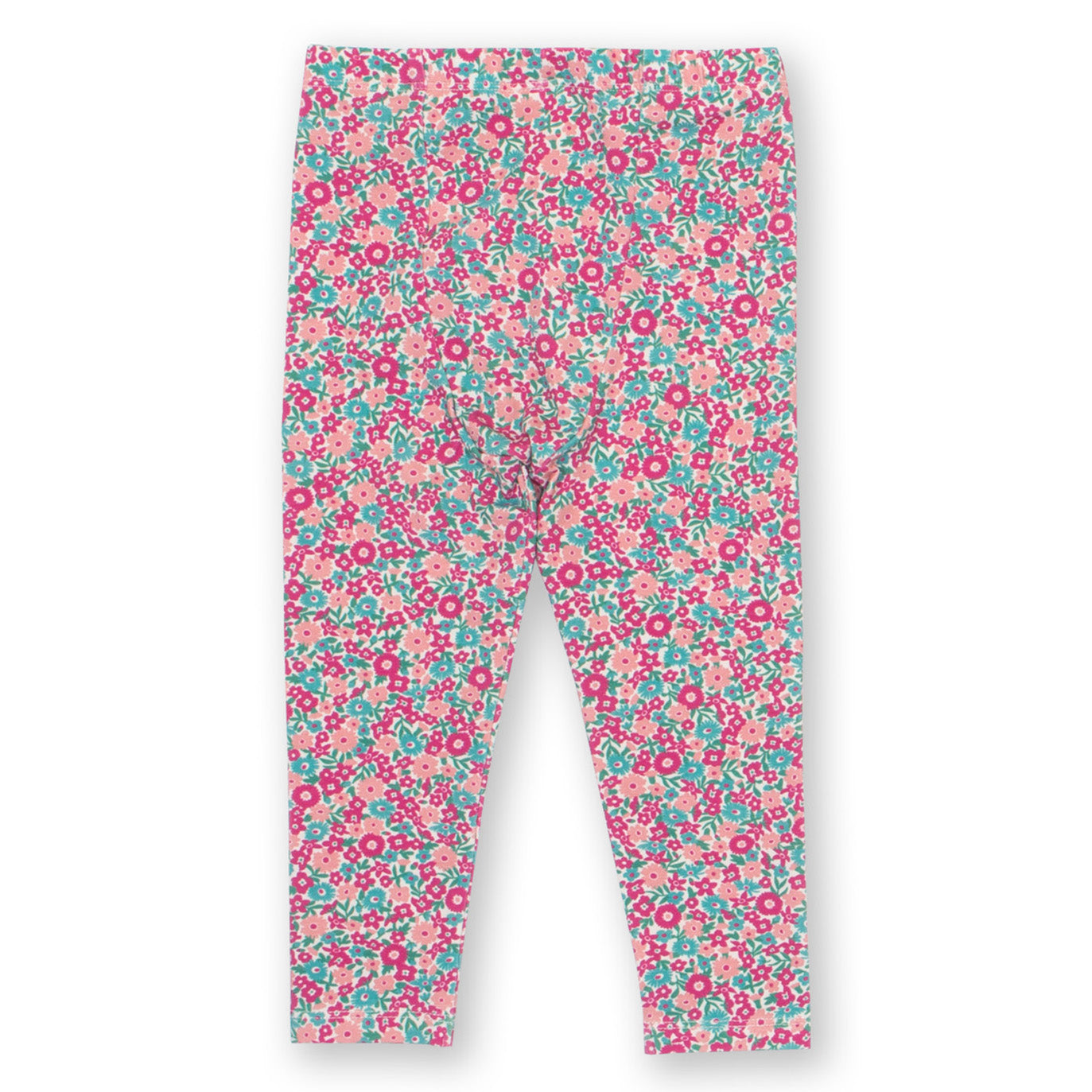 Kite Clothing Organic Girls' Leggings- Ditsy Floral, Pink