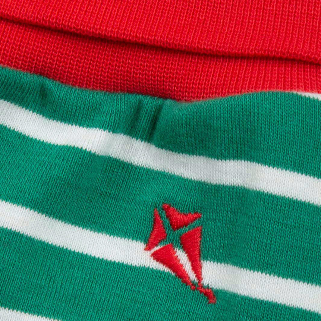 Kite Clothing Organic Baby Pants- Emerald Green Stripe