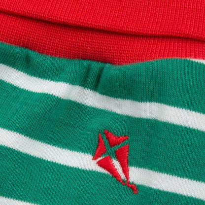 Kite Clothing Organic Baby Pants- Emerald Green Stripe