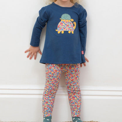 Kite Clothing Organic Girls' Leggings- Ditsy Tales Floral