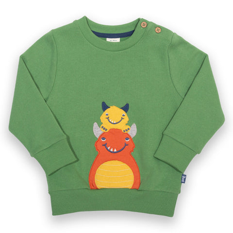 Kite organic Sweatshirt- monster hug