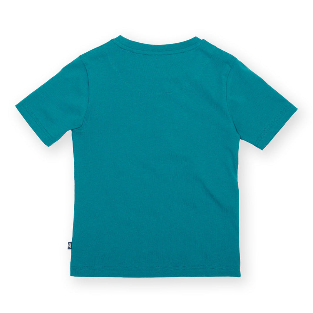 Organic Cotton Short Sleeve T-Shirt Pangolin Appliqué | Kite Clothing
