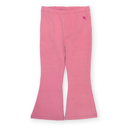 Kite Organic Cotton Jogger Flares - Heather Pink