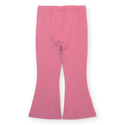 Kite Organic Cotton Jogger Flares - Heather Pink