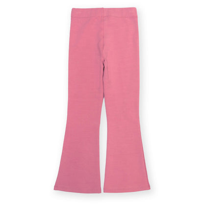 Kite Organic Cotton Jogger Flares - Heather Pink