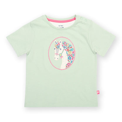 Organic Cotton Short Sleeve T-Shirt Pony Appliqué | Kite Clothing