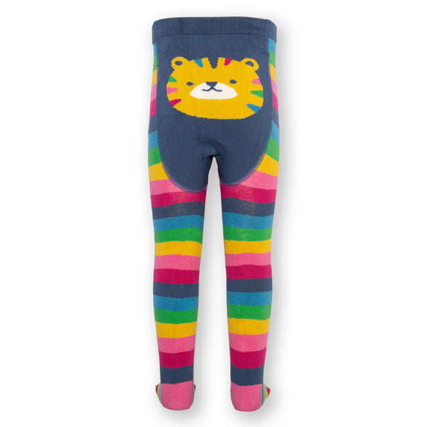 Kite organic Rainbow tiger tights