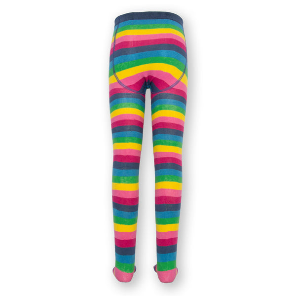 Kite organic Rainbow tiger tights, kid back