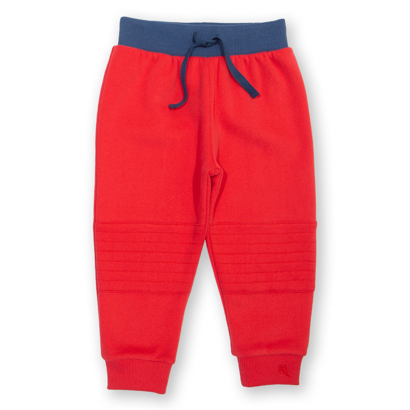 Kite Clothing Organic Boys' Stitch Patch Joggers- Red