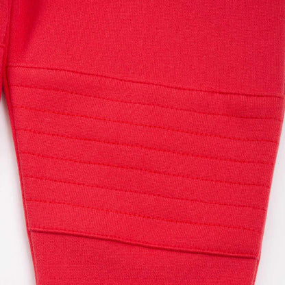 Kite Clothing Organic Boys' Stitch Patch Joggers- Red