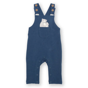 Kite organic Snuggle bear overalls