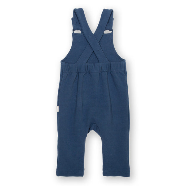 Kite organic Snuggle bear overalls, back