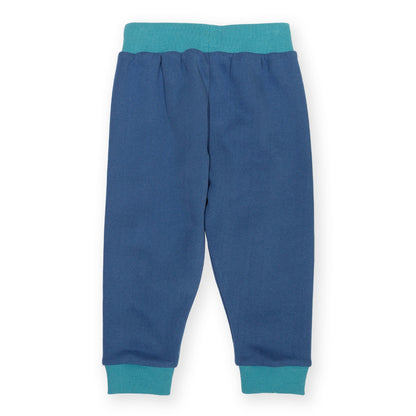 Kite Organic Cotton Star Patch Joggers - Navy