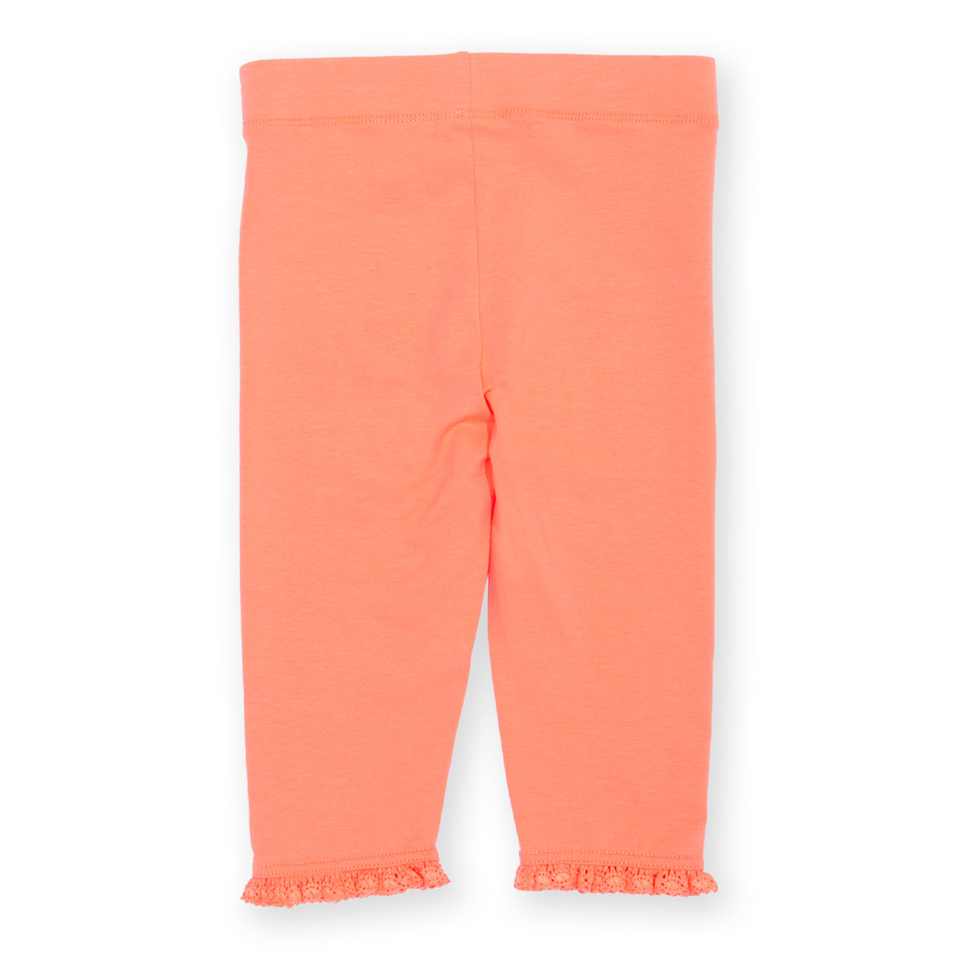 Organic Cotton Tangerine Pedal Pushers Kids Capris | Kite Clothing