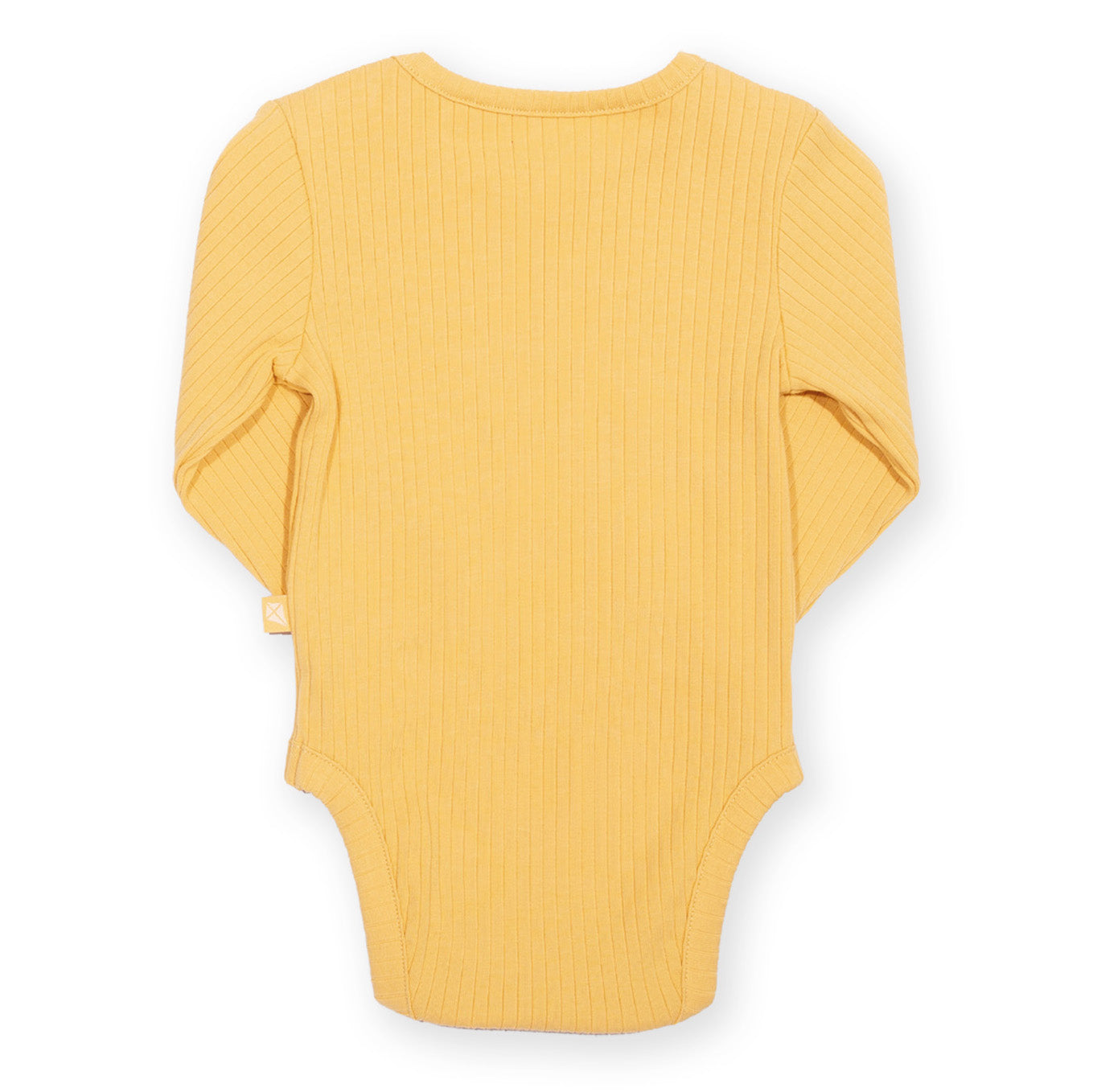 Organic Cotton Long Sleeve Bodysuit - Teddy Bear