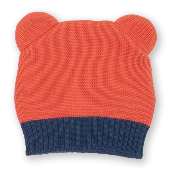 Kite organic Tiger knit hat, back