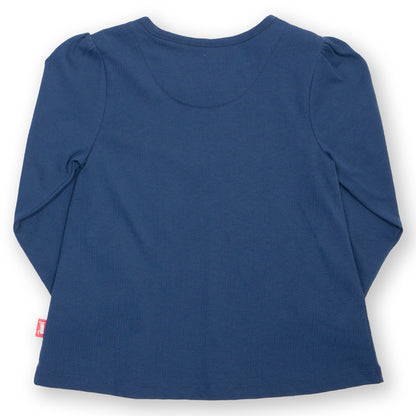 Kite Clothing Organic Long Sleeved Tunic- Turtle Tower Appliqué