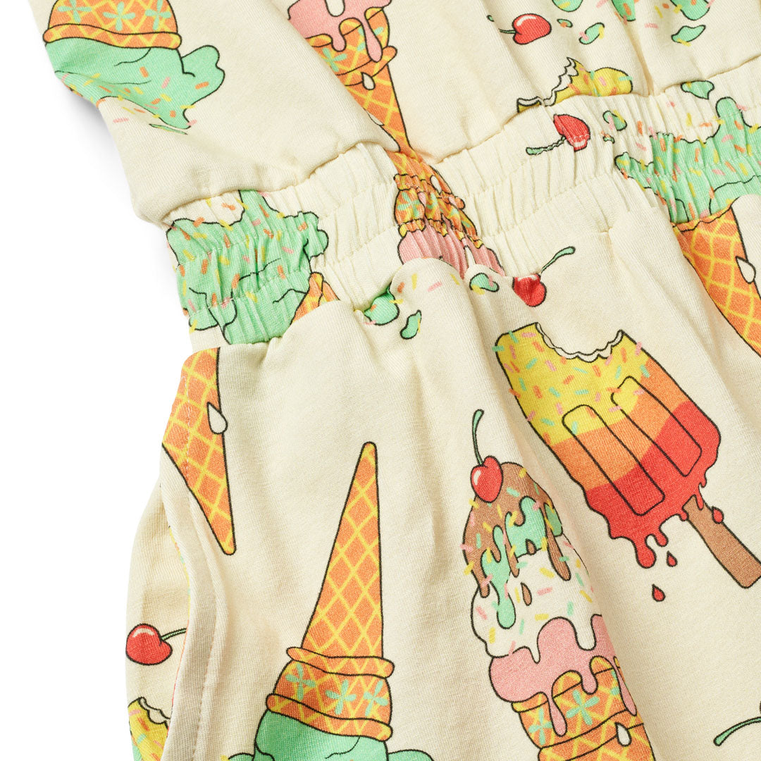 ice cream short dress Baltic Born Womens Carolina Embroidered Short Dress | Cream