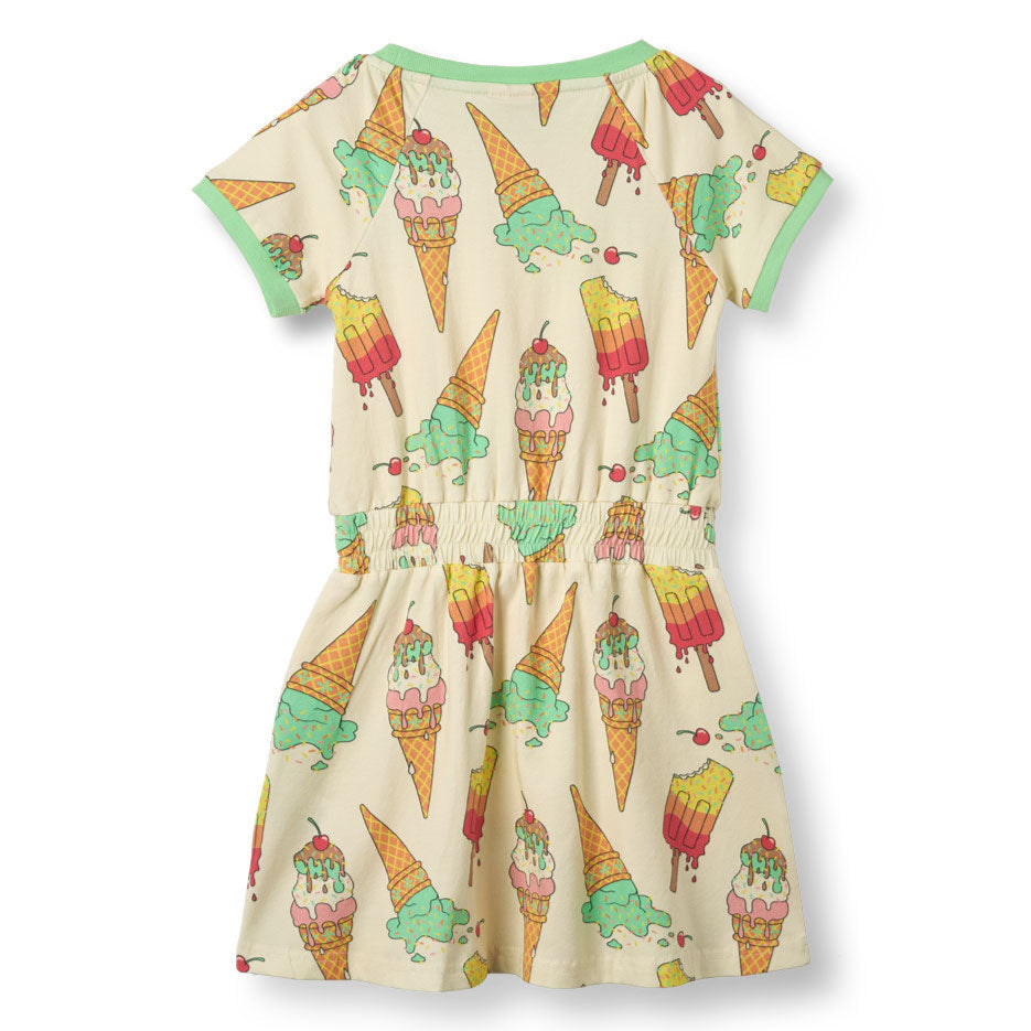 ice cream short dress Ice Cream Cones Womens Summer Dress Casual Swing Short Sleeve Sundresses Beach A-Line Shift Dress with Pockets at Amazon Women's Clothing store