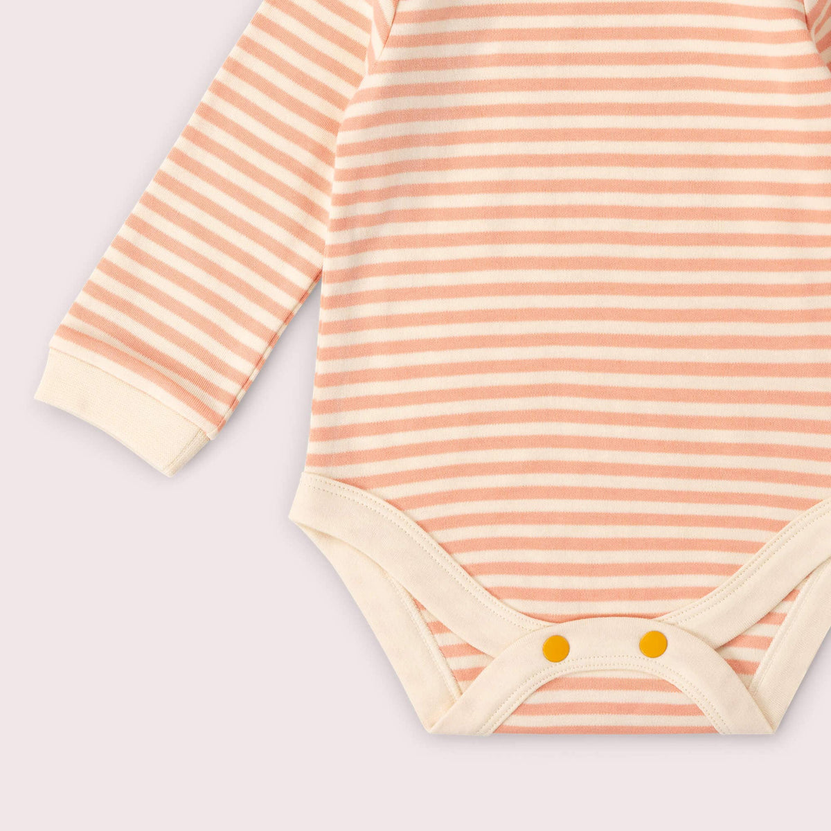 Little Green Radicals Organic Cotton Bodysuit 2 Pack - Pink, Petals