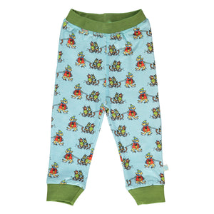 Smafolk organic Pants- sledding rabbits