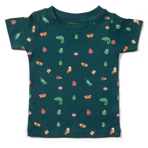 Little Green Radicals organic Nature marvels short sleeve t-shirt