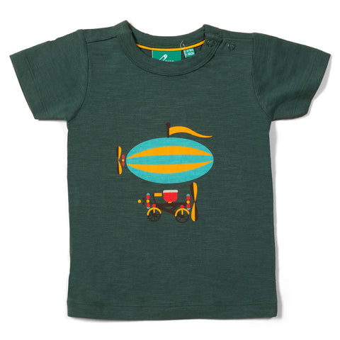 Little Green Radicals organic Zeppelin short sleeve t-shirt