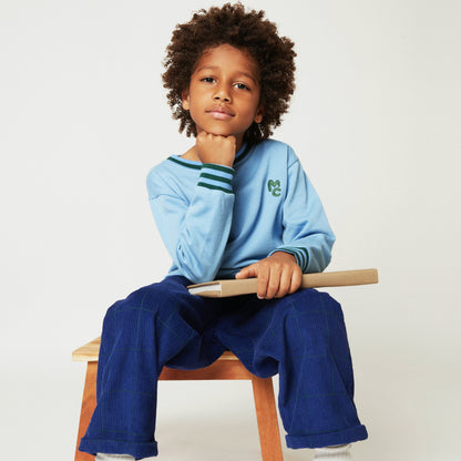 Mon Coeur Organic Cotton MC Blue Sweatshirt