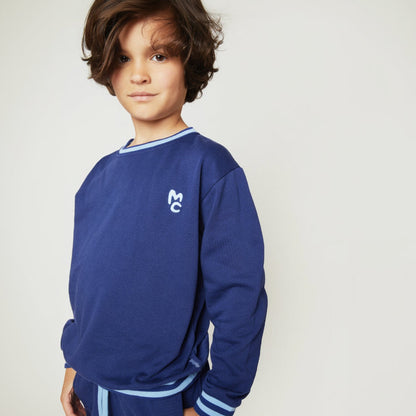 Mon Coeur Organic Cotton Sweatshirt - MC Navy