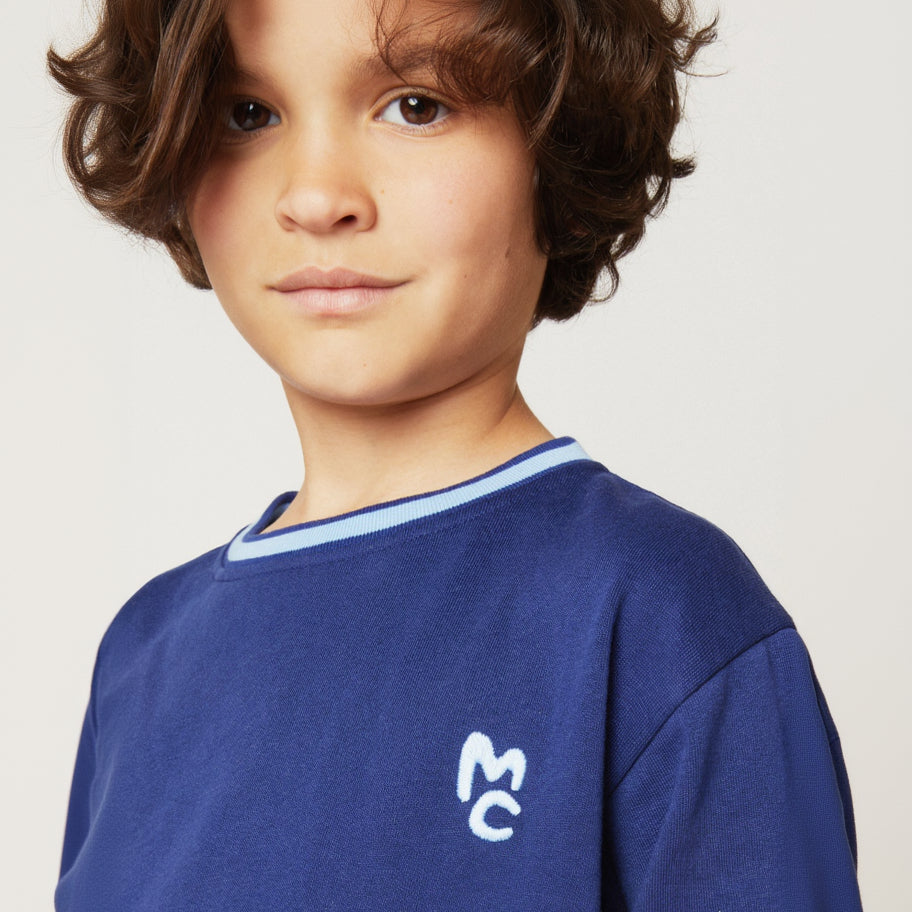 Mon Coeur Organic Cotton Sweatshirt - MC Navy