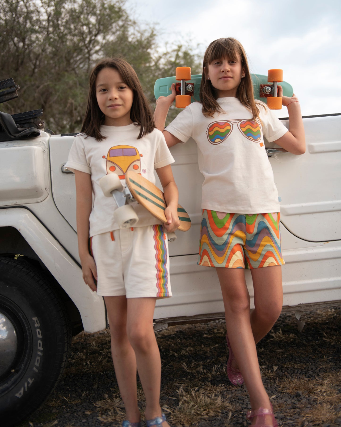 Organic Cotton Shorts - Groovy