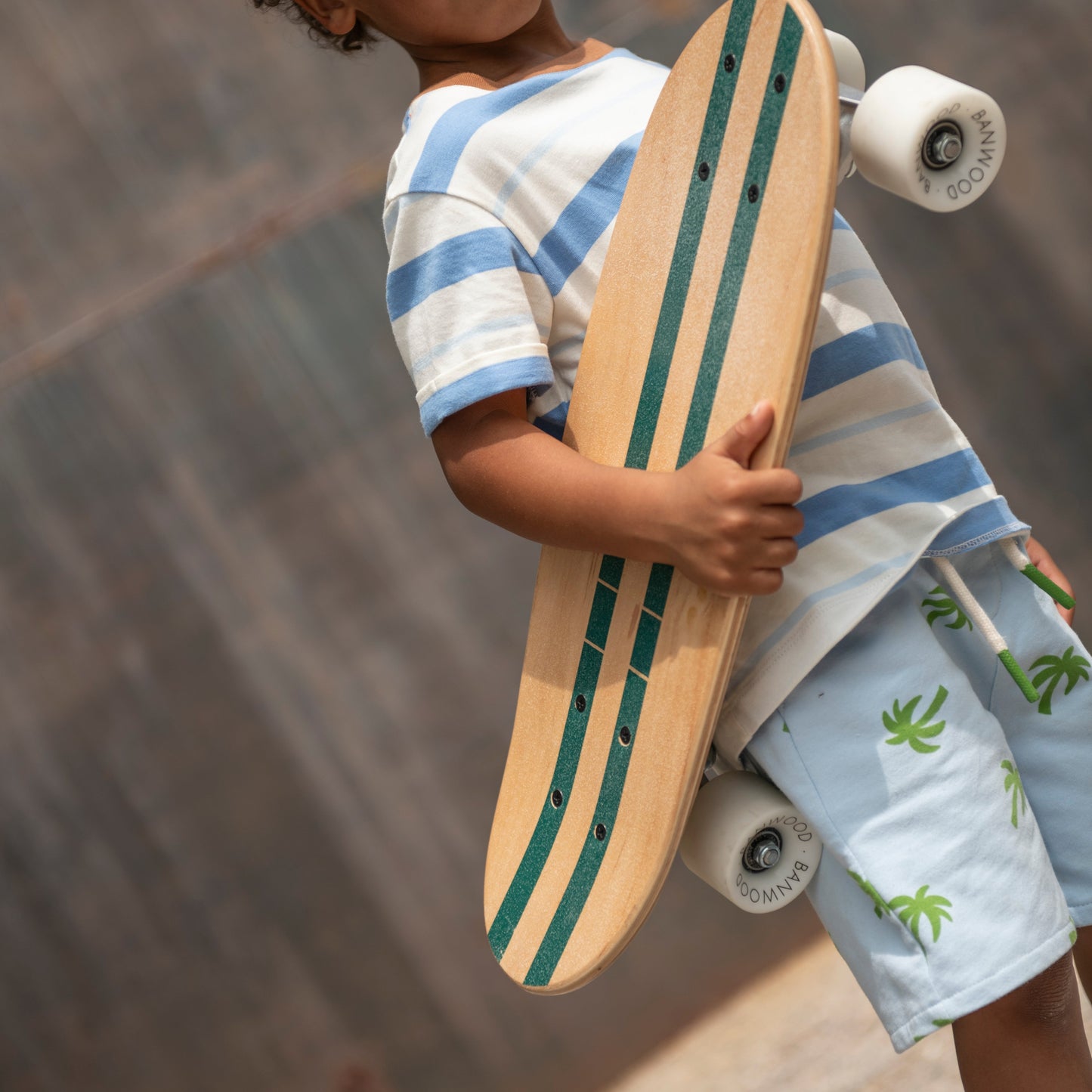 Organic Cotton Shorts - Palm Tree
