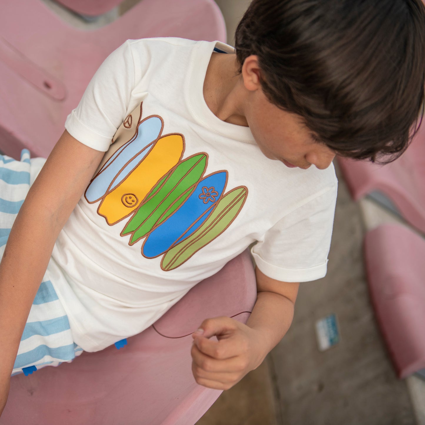 Organic Cotton T-Shirt - Surf's Up