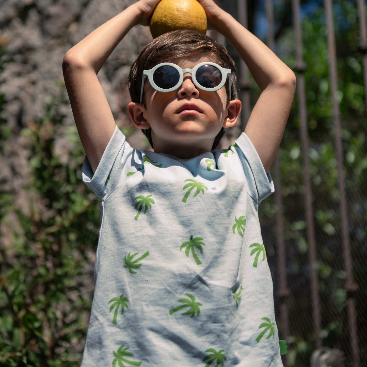 Organic Cotton T-Shirt - Palm Tree
