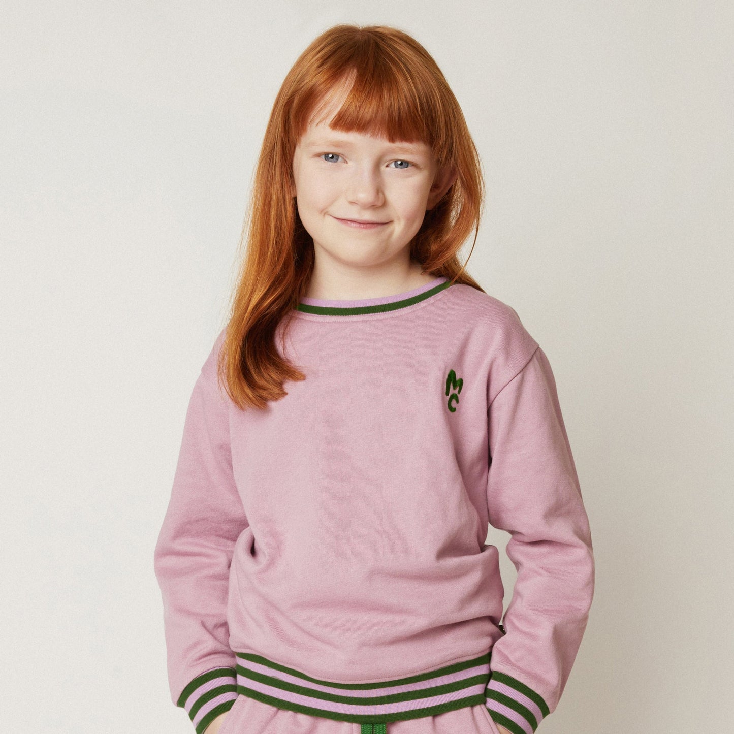 Mon Coeur Organic Cotton Sweatshirt - MC Purple