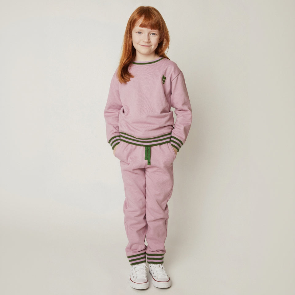 Mon Coeur Organic Cotton Jogger - Purple