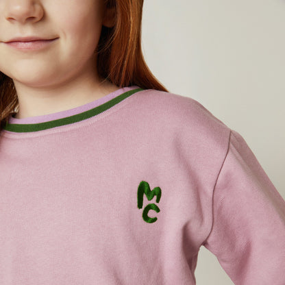 Mon Coeur Organic Cotton Sweatshirt - MC Purple