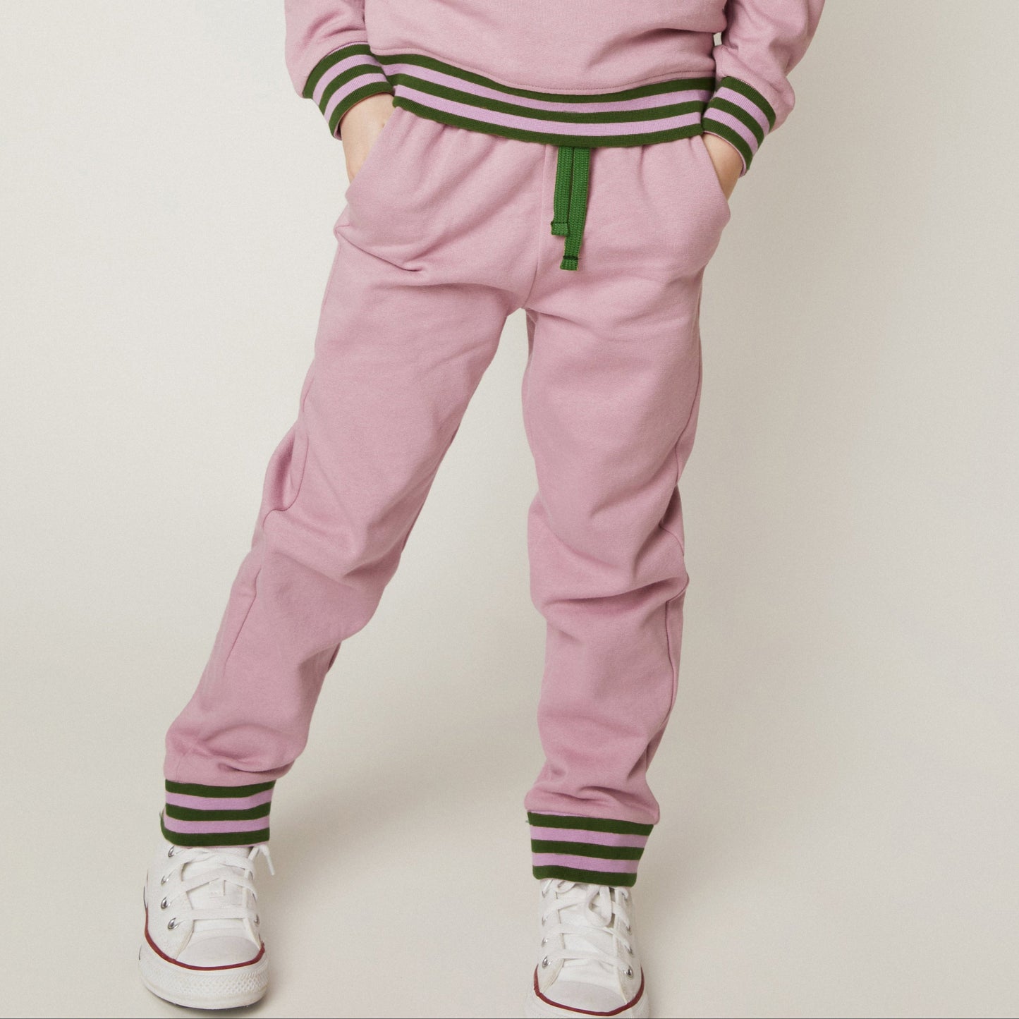 Mon Coeur Organic Cotton Jogger - Purple