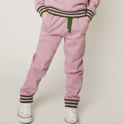 Mon Coeur Organic Cotton Jogger - Purple