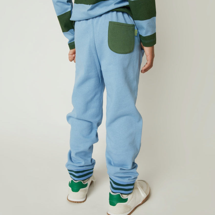 Mon Coeur Organic Cotton Jogger - Blue