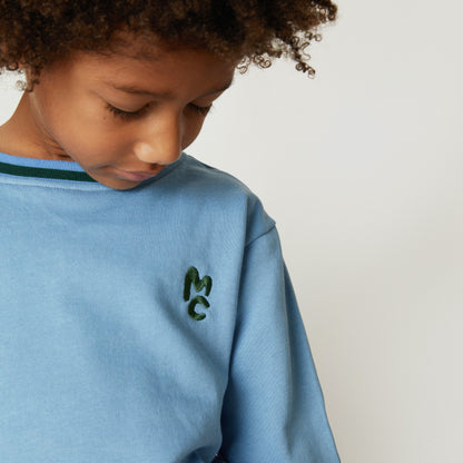 Mon Coeur Organic Cotton MC Blue Sweatshirt