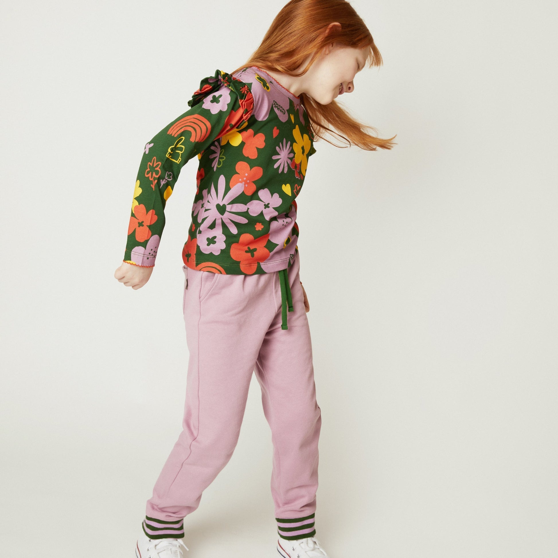 Mon Coeur Organic Cotton Jogger - Purple