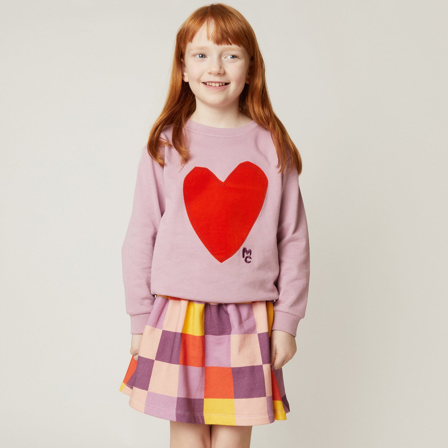 Mon Coeur Organic Cotton Sweatshirt - Heartfelt