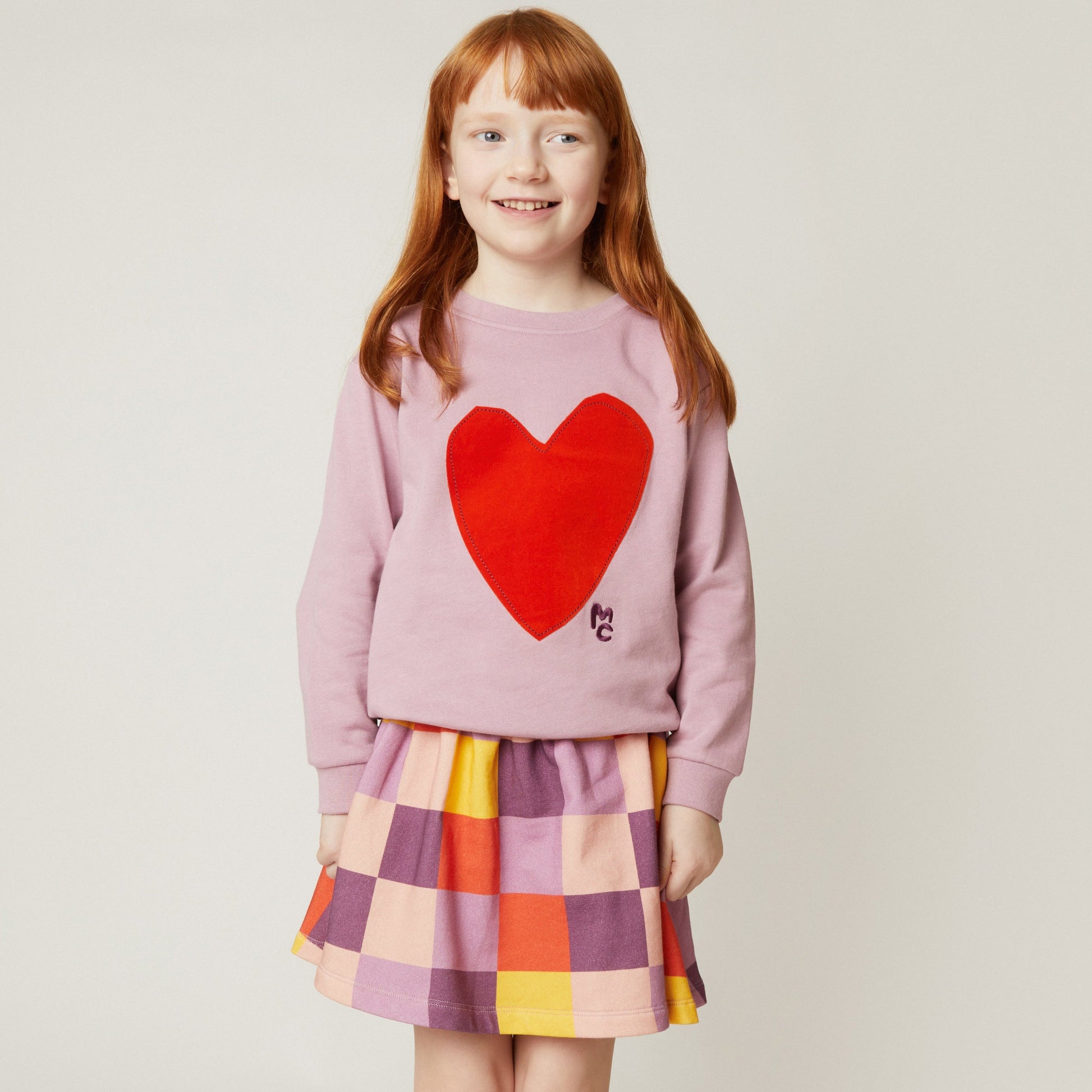 Mon Coeur Organic Cotton Sweatshirt - Heartfelt