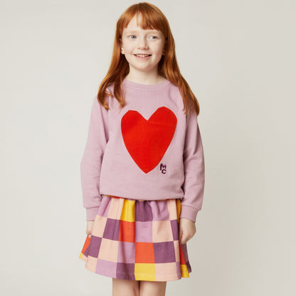 Mon Coeur Organic Cotton Sweatshirt - Heartfelt
