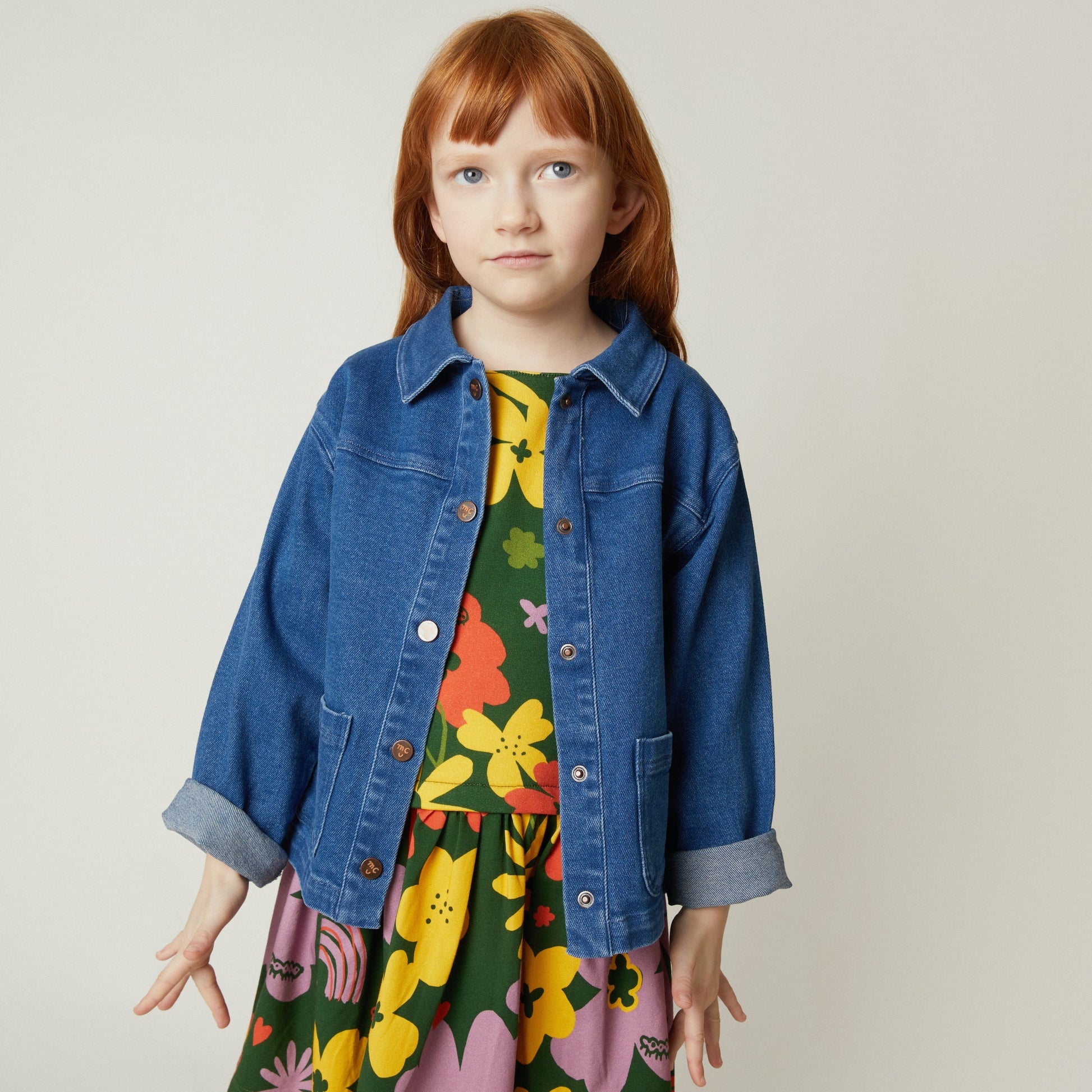 Mon Coeur Recycled Cotton Denim Barn Jacket