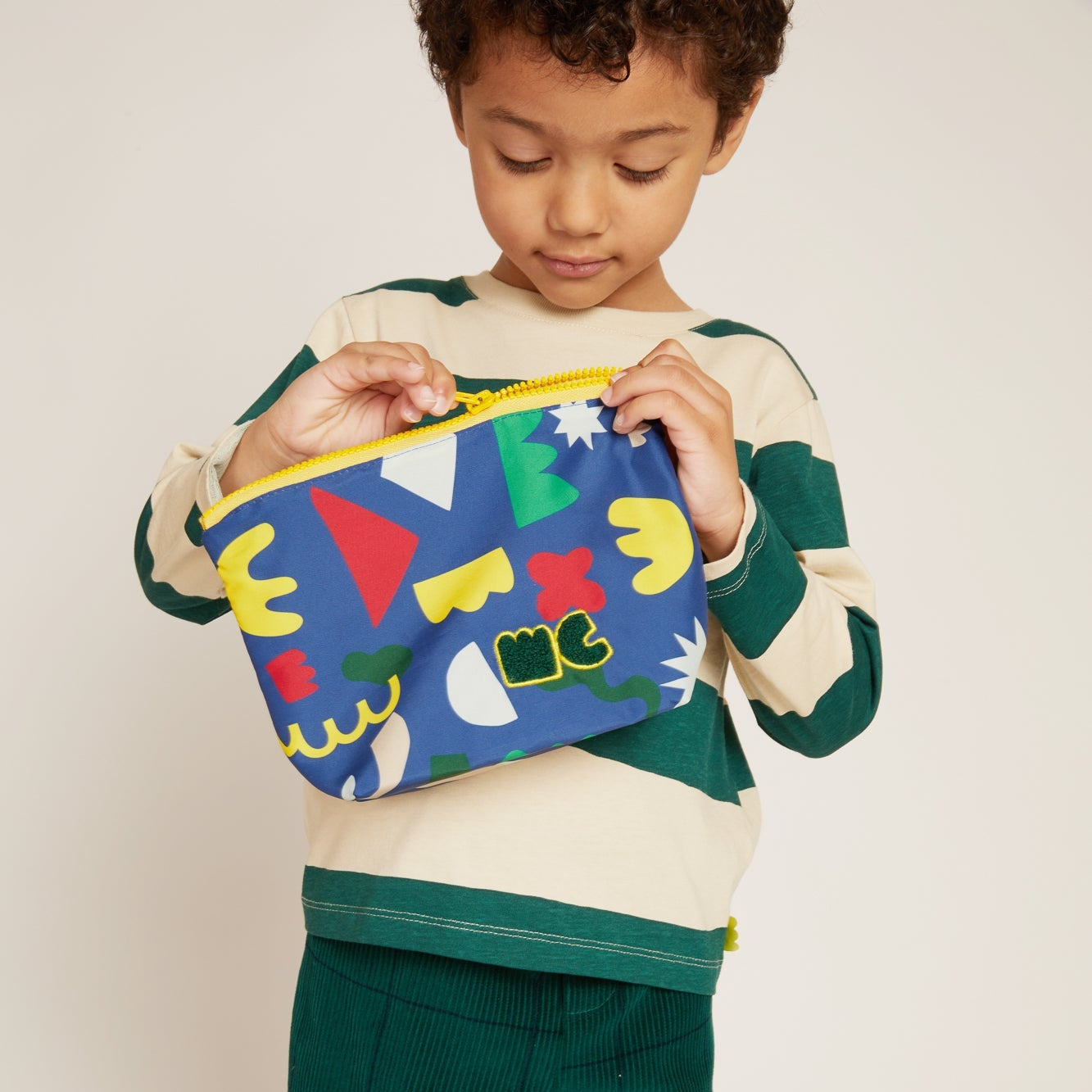 Mon Coeur Recycled Zipper Pouch