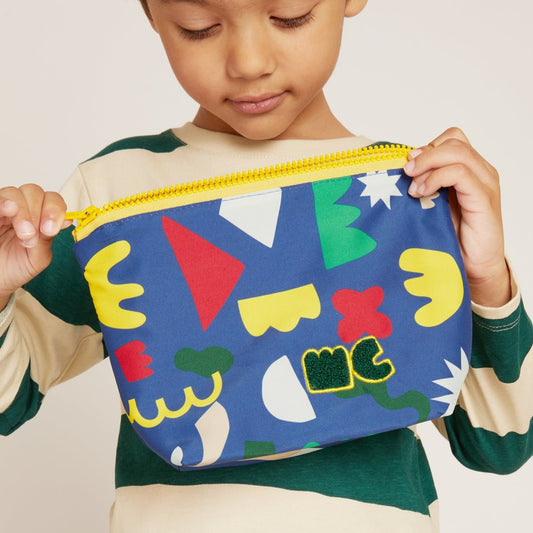 Mon Coeur Recycled Zipper Pouch