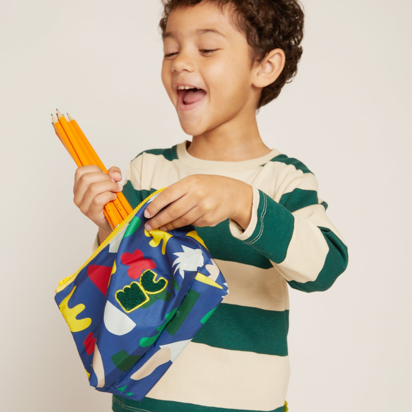 Mon Coeur Recycled Zipper Pouch