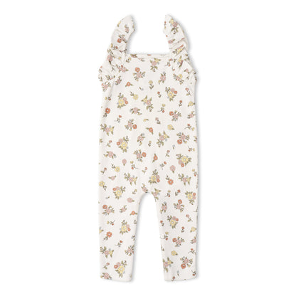 Organic Cotton Flutter Romper - Meadow